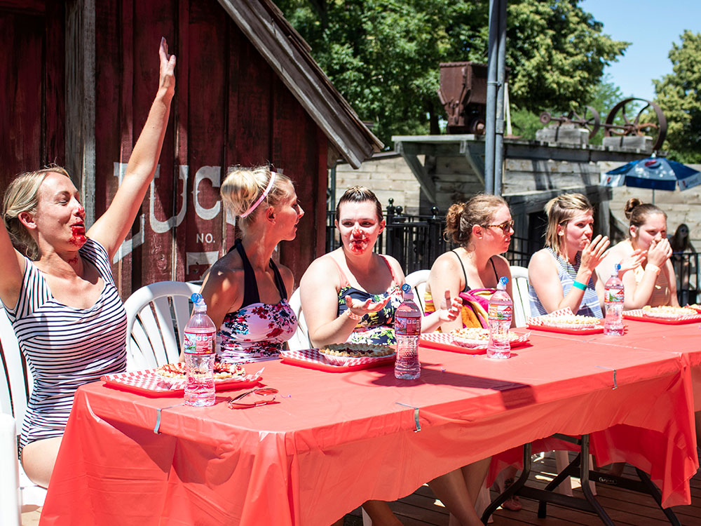 Adult Pie Eating Contest Cherry Hill